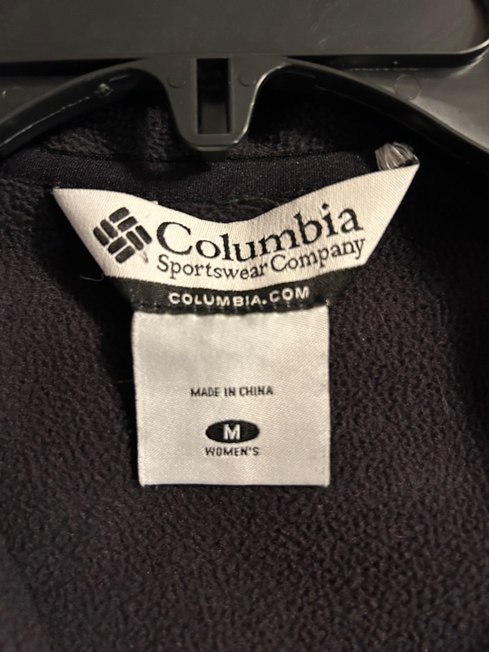 Columbia Black Full-Zip Utility Jacket with Pink Ribbon Accent - Picture 2 of 5